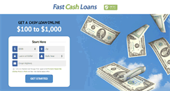 Desktop Screenshot of fastcashloans-advance.com