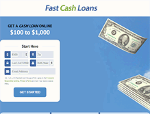 Tablet Screenshot of fastcashloans-advance.com